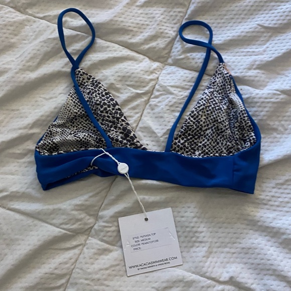 Acacia swimwear — NWT size medium bikini top - Picture 3 of 3